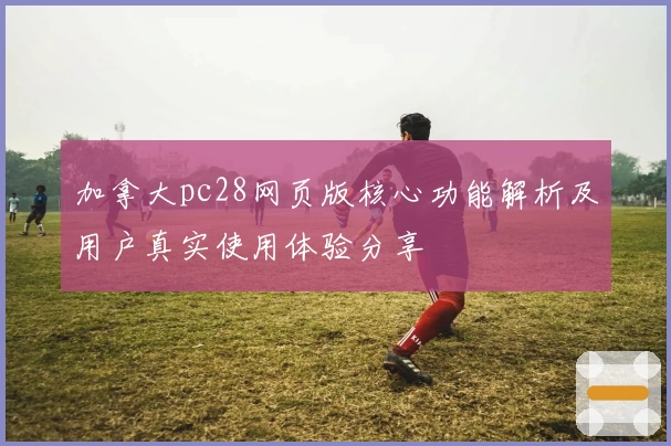 加拿大pc28网页版核心功能解析及用户真实使用体验分享